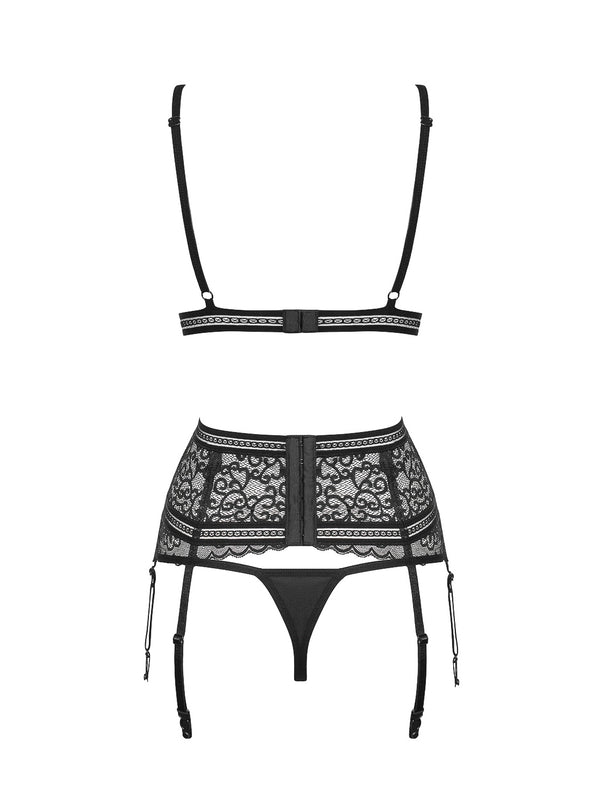 Schwarzes Set