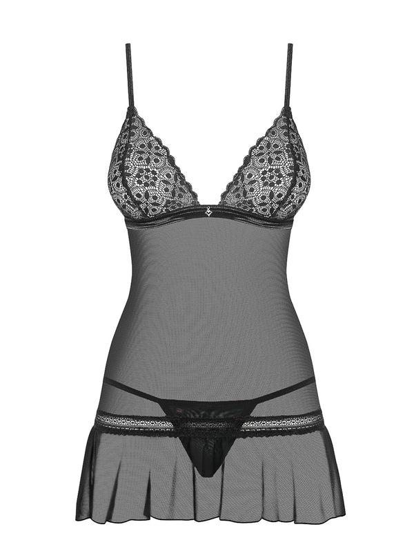 Shibu Chemise schwarz