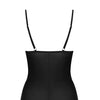 Redella Crotchless Teddy schwarz