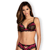 Tulia Set schwarz-pink
