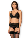 Schwarzes Set "Lolitte"