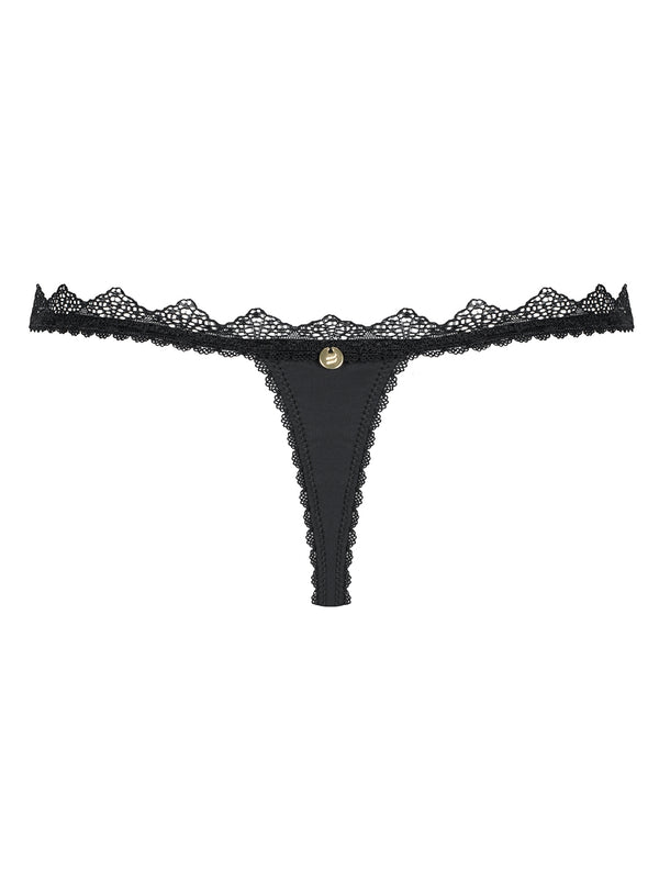 Lolitte String schwarz