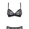 Schwarzes Set "Letica"