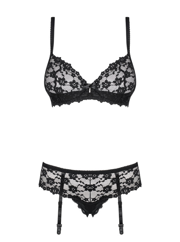 Schwarzes Set
