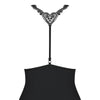 Chiccanta Crotchless Teddy schwarz
