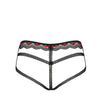 Megies Panties schwarz-rot