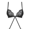 Laluna Crotchless Teddy schwarz