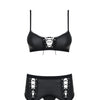 Schwarzes 3er-Set "Redella"