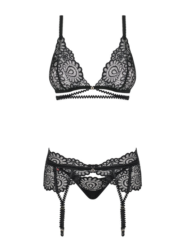 Schwarzes Set
