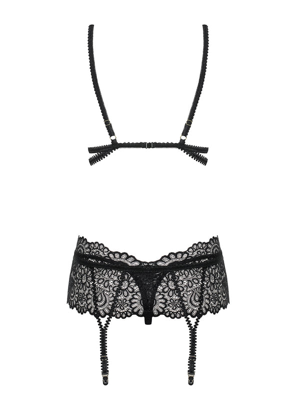 Schwarzes Set