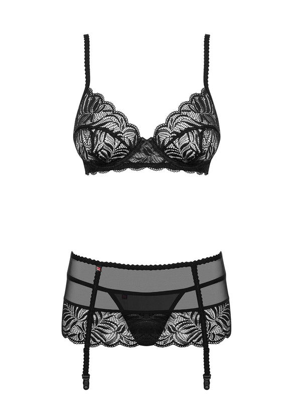Schwarzes Set