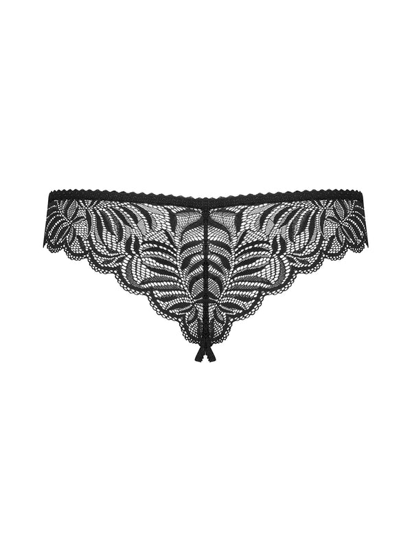 Contica String ouvert schwarz