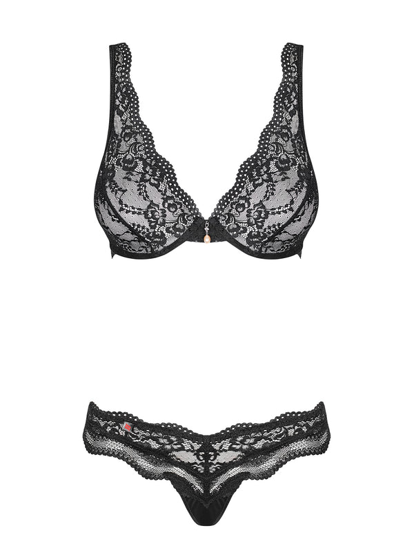 Schwarzes Set