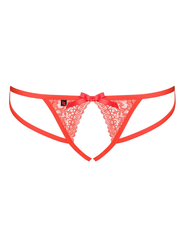 Picantina Crotchless Thong cherry tomato