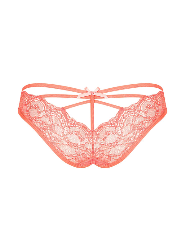 Korallfarbene Panties