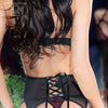 Corsage CR4213 schwarz-pink