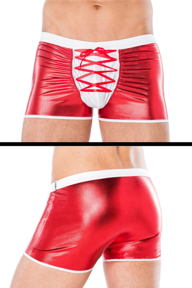 rot-weiße Boxershorts MC-9091 von Andalea