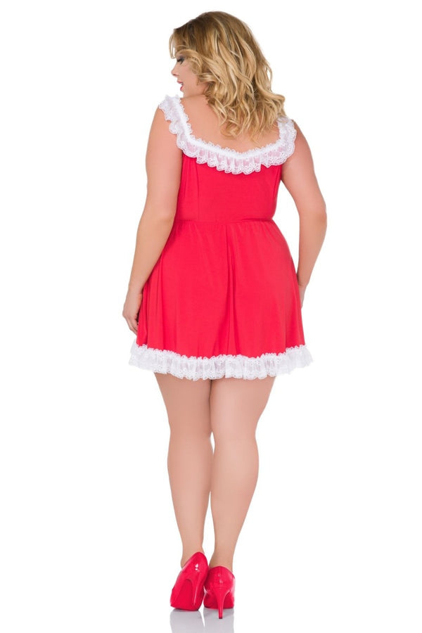 rotes Chemise SB-X03 von Andalea