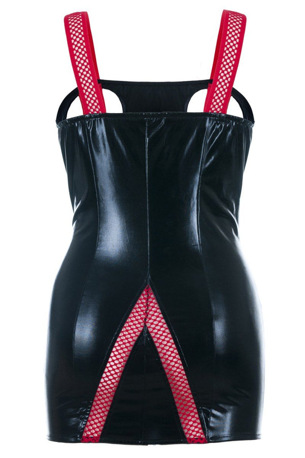 schwarzes Chemise SB-1016 Sexy Base Kollektion by Andalea