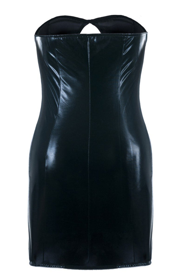 schwarzes Chemise SB-1018 Sexy Base Kollektion by Andalea