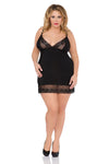 schwarzes Chemise SB-1024 von Andalea