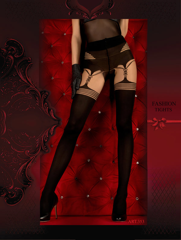 BA Art. 353 Strumpfhose skin- schwarz 20-50 DEN