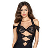 PL Aura chemise schwarz