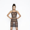 PE Minikleid BS033 schwarz