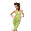 grünes Minikleid BS033 von Passion Erotic Line