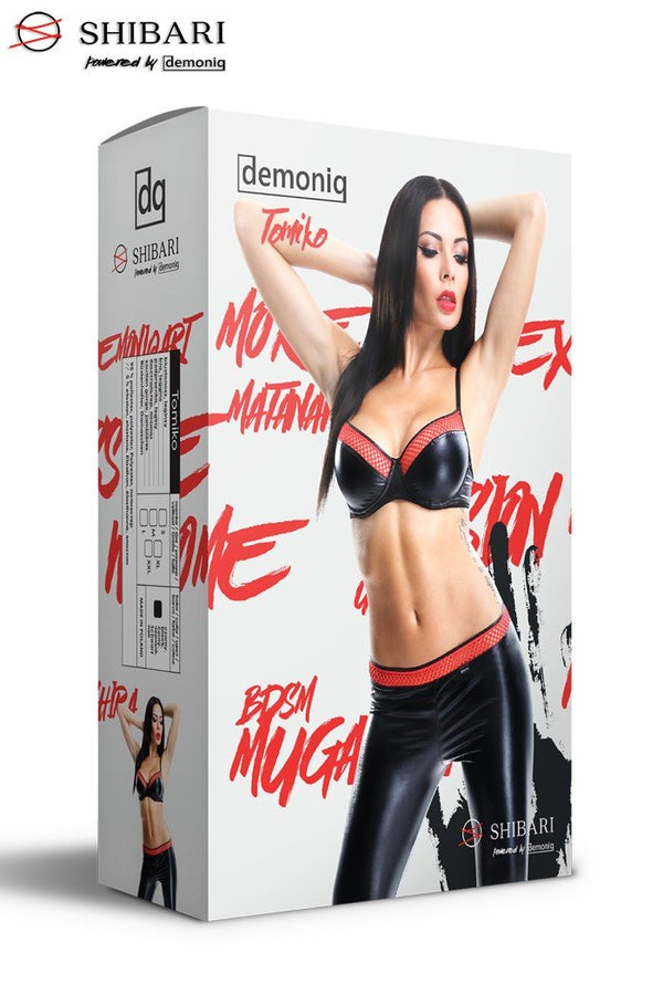 schwarzes Set Tomiko von Demoniq Shibari Collection