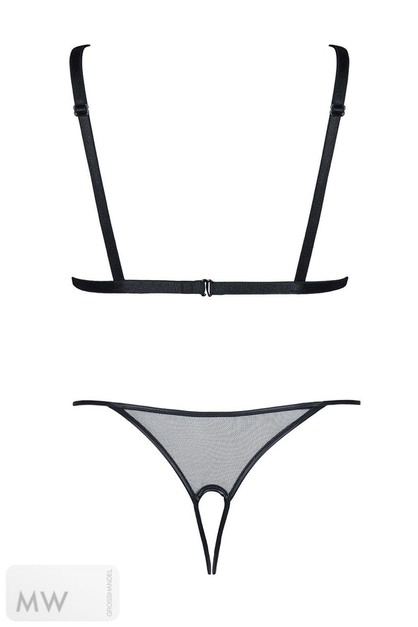 schwarzes Set Gabrielle von Demoniq Look at Me Collection