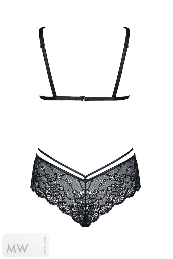 schwarzes Set Grace von Demoniq Look at Me Collection