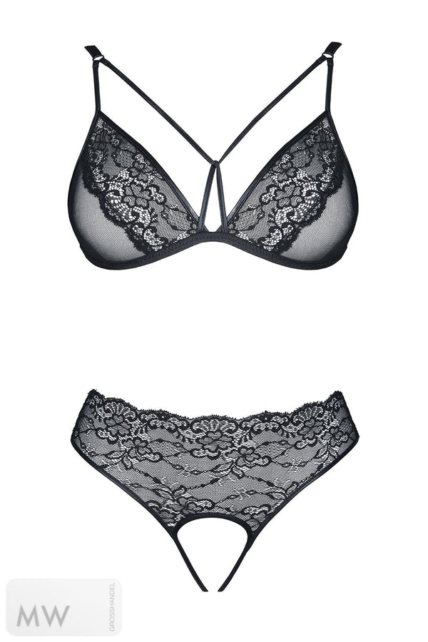 schwarzes Set Pola von Demoniq Look at Me Collection