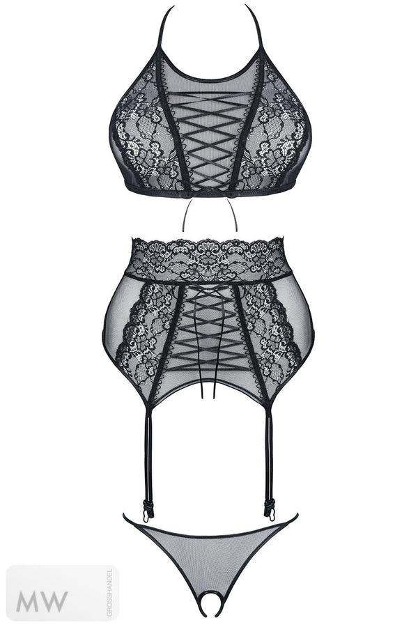 schwarzes Set Vanda von Demoniq Look at Me Collection