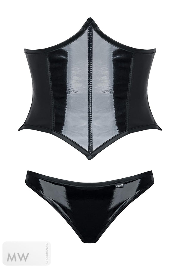 schwarzes Set Cindy von Demoniq Hard Candy Collection