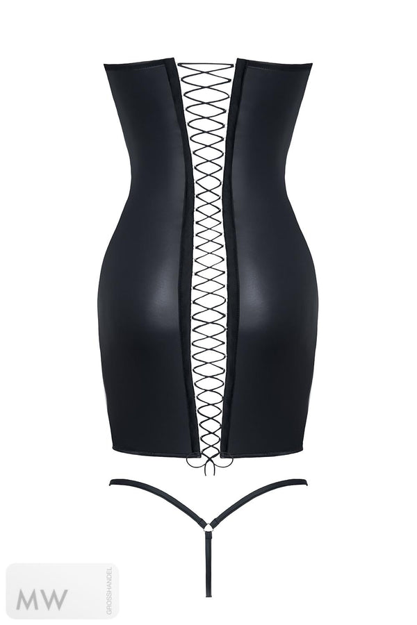 schwarzes Minikleid Greta von Demoniq Hard Candy Collection