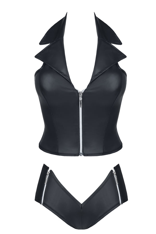 schwarzes Set Eva von Demoniq Hard Candy Collection