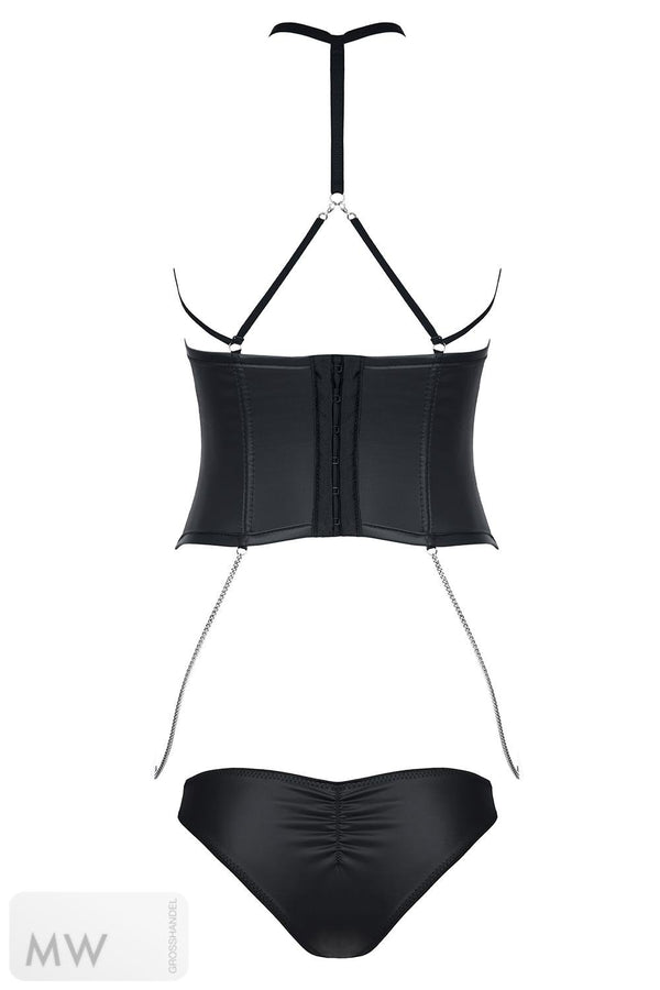 schwarzes Set Nikoletta von Demoniq Hard Candy Collection