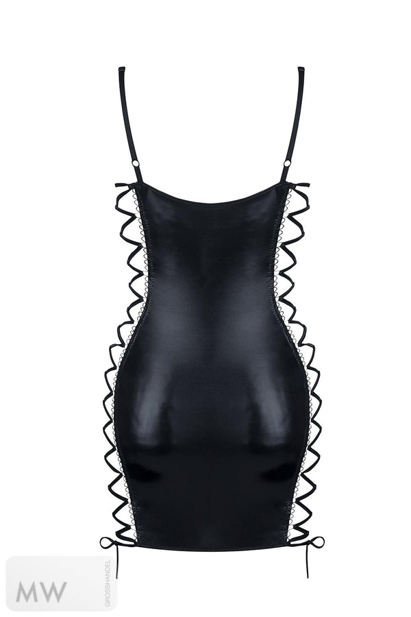 schwarzes Minikleid Aline von Demoniq Magnetic Collection