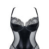 schwarz-goldener Body Hortense von Demoniq Magnetic Collection