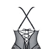 schwarz-goldener Body Hortense von Demoniq Magnetic Collection