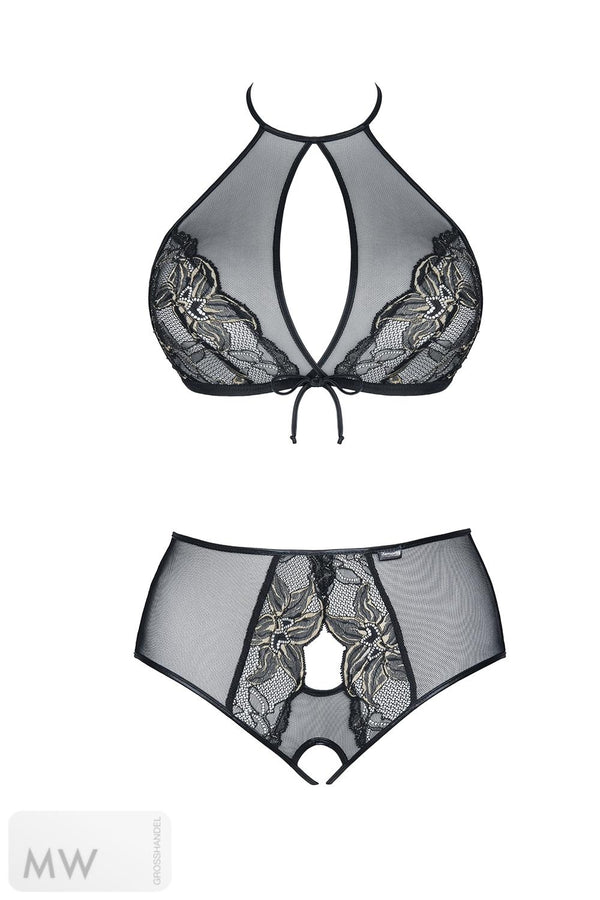 schwarzes Set Mathilde von Demoniq Magnetic Collection