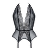 schwarz-goldenes Gorset Penelope von Demoniq Magnetic Collection