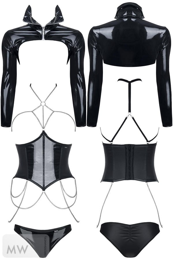 schwarzes Set DE443 von Demoniq Hard Candy Collection