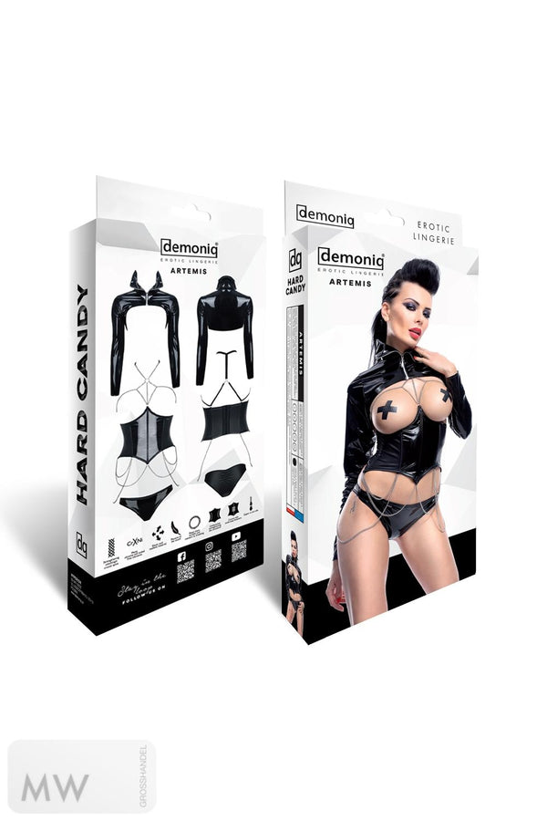 schwarzes Set DE443 von Demoniq Hard Candy Collection