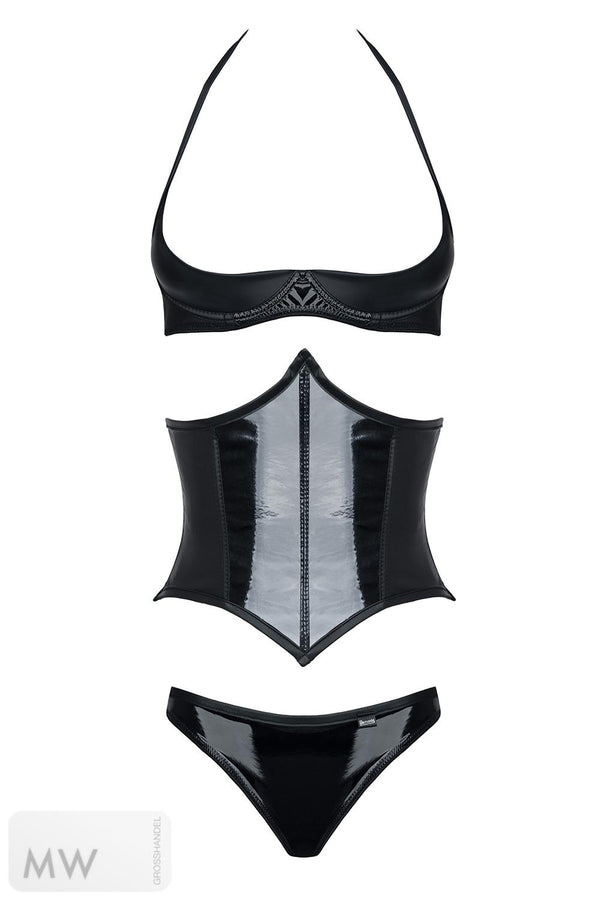 schwarzes Set DE448 von Demoniq Hard Candy Collection