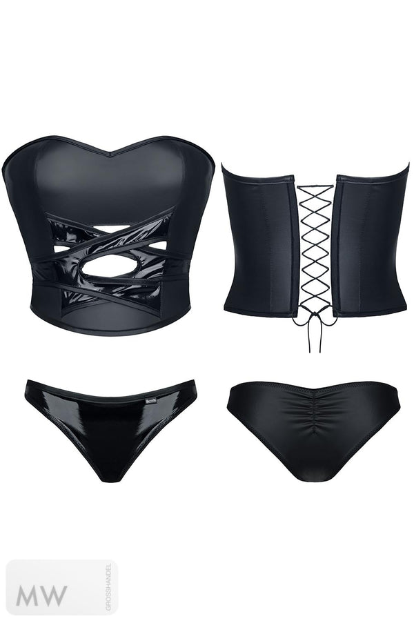 schwarzes Set DE453 von Demoniq Hard Candy Collection