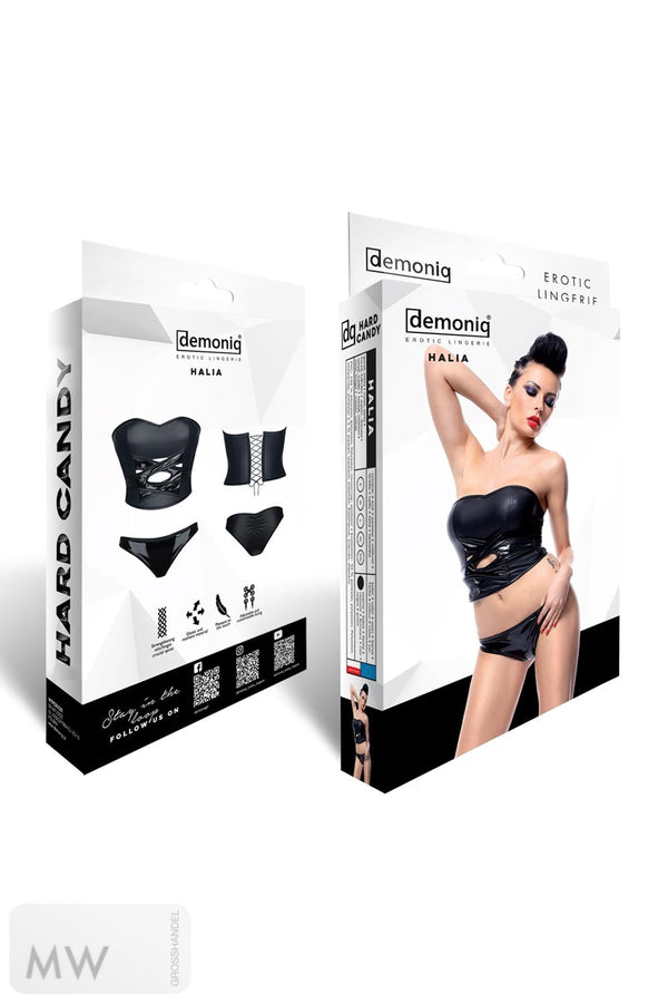 schwarzes Set DE453 von Demoniq Hard Candy Collection