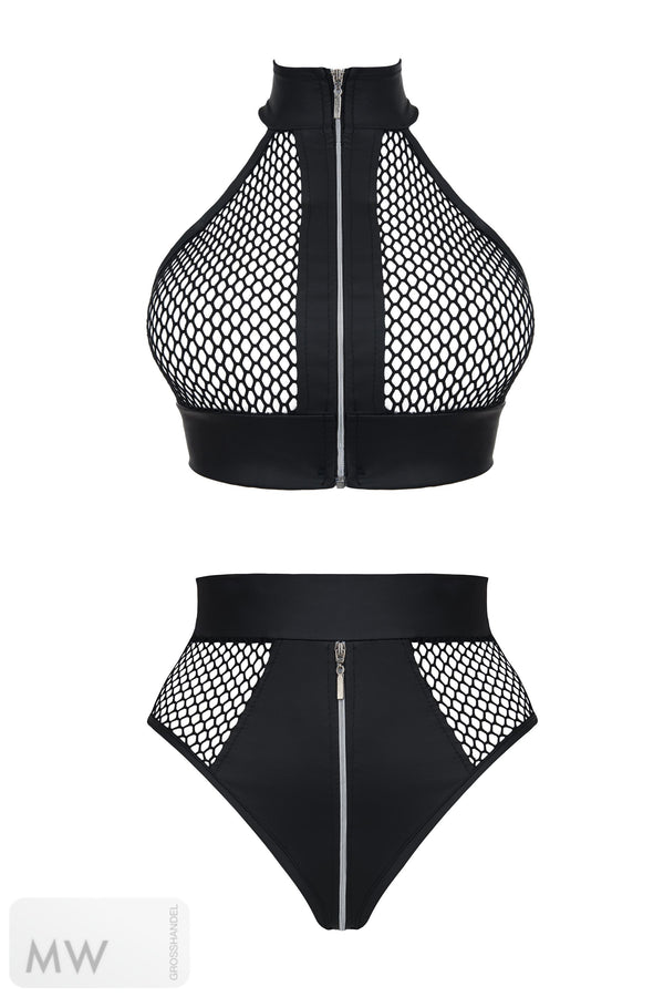 schwarzes Set DDArke001 von Demoniq Dark Desire Collection