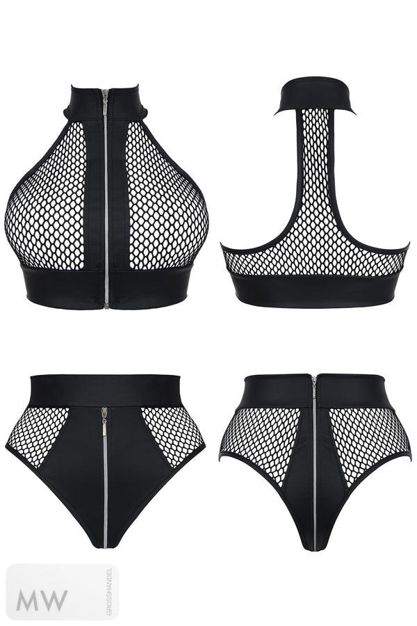 schwarzes Set DDArke001 von Demoniq Dark Desire Collection